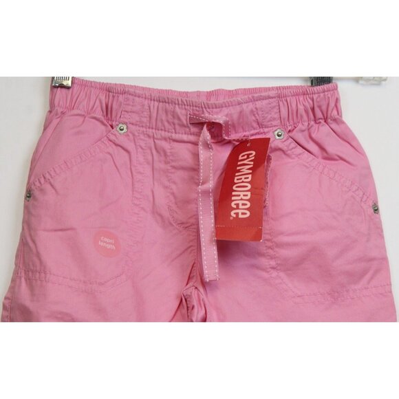 NEW 2007 Gymboree Spring Rainbow Roll up Pants sz 5 Capris Convertible Shorts - Picture 2 of 6